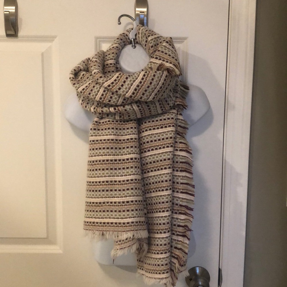 Thick multi-colored Scarf